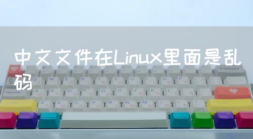 中文文件在Linux里面是乱码