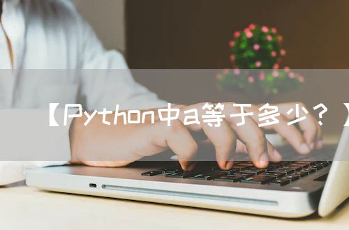 【Python中a等于多少？】